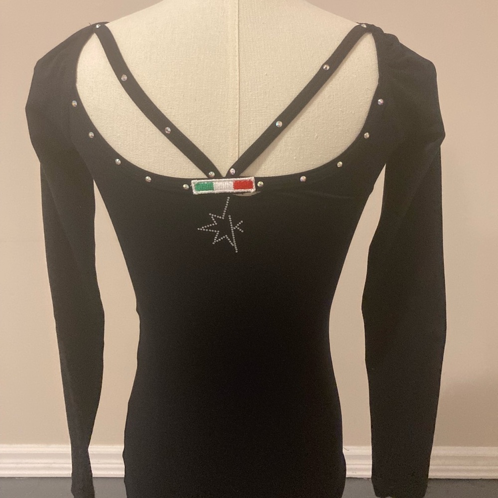 Elegant Black Long Sleeve Top